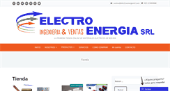 Desktop Screenshot of electroenergiasrl.com